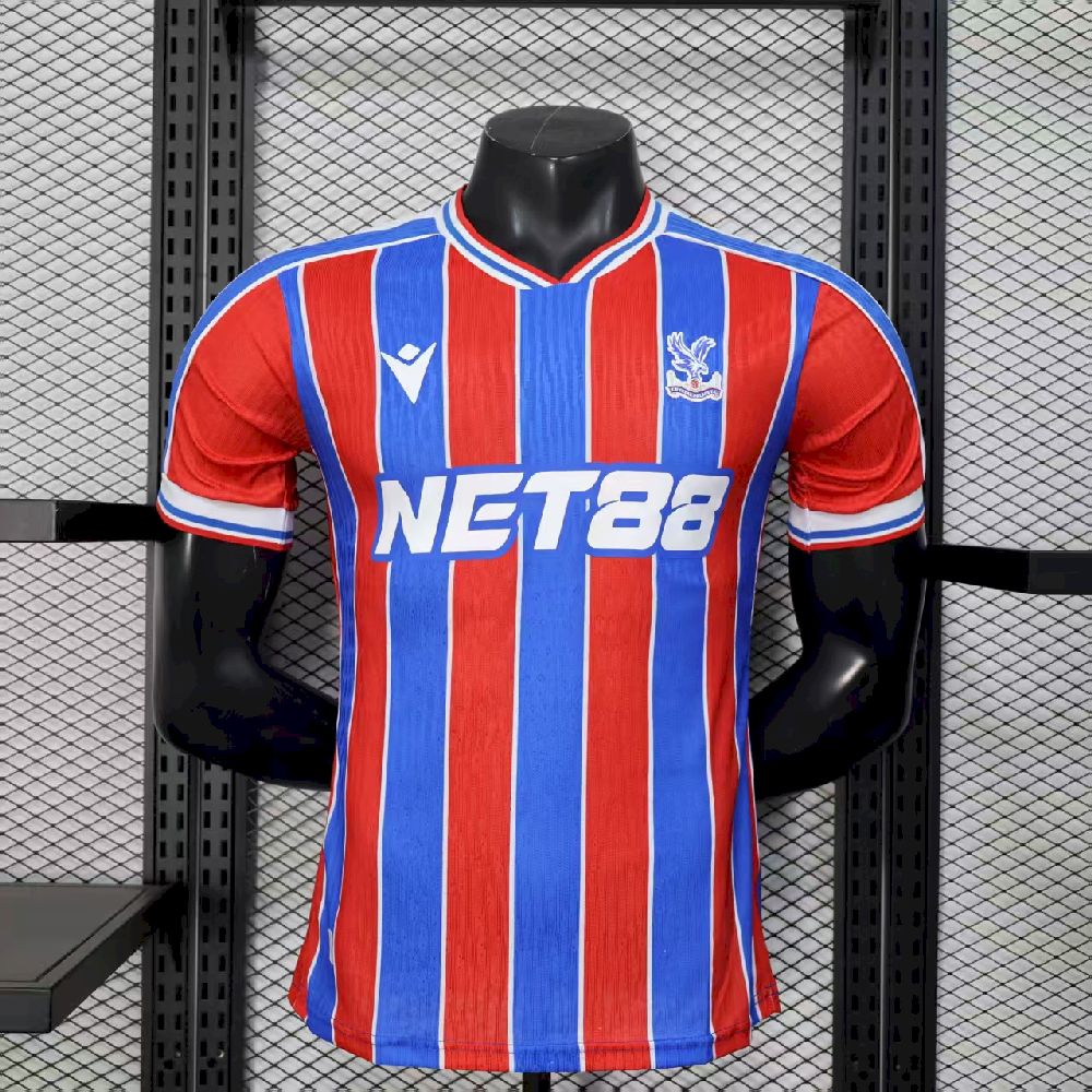 Mens Crystal Palace 2025/26 Home Jersey Player Version