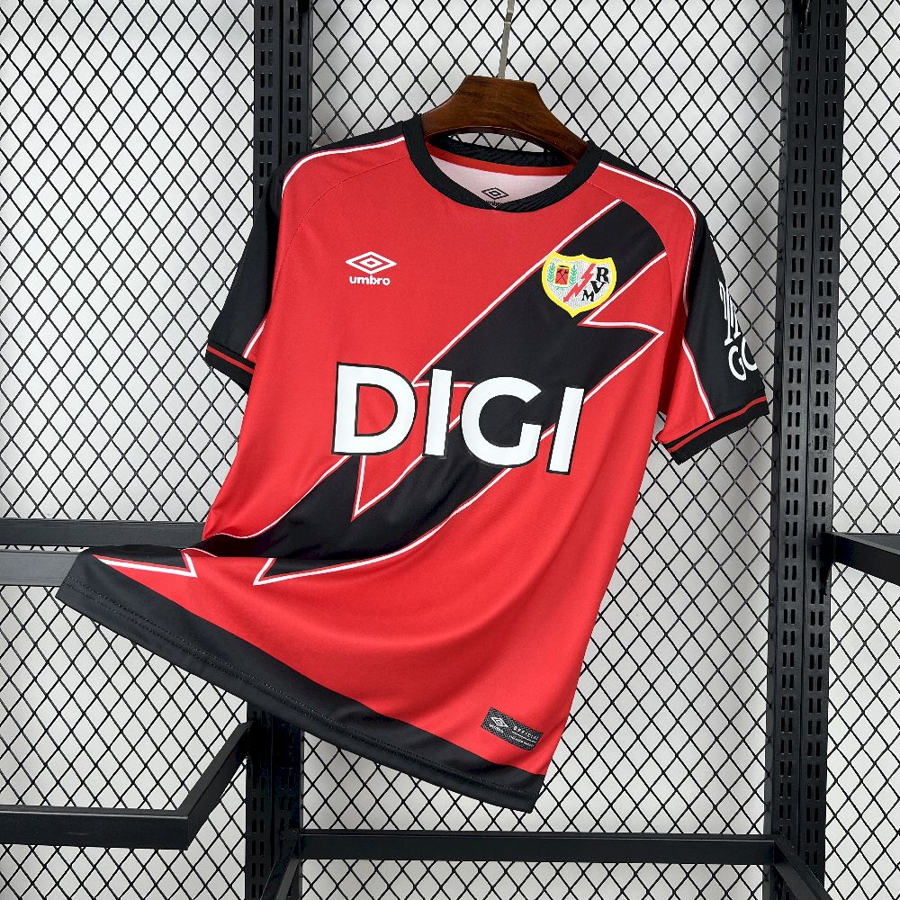 Mens Rayo Vallecano 2025/26 Home Jersey