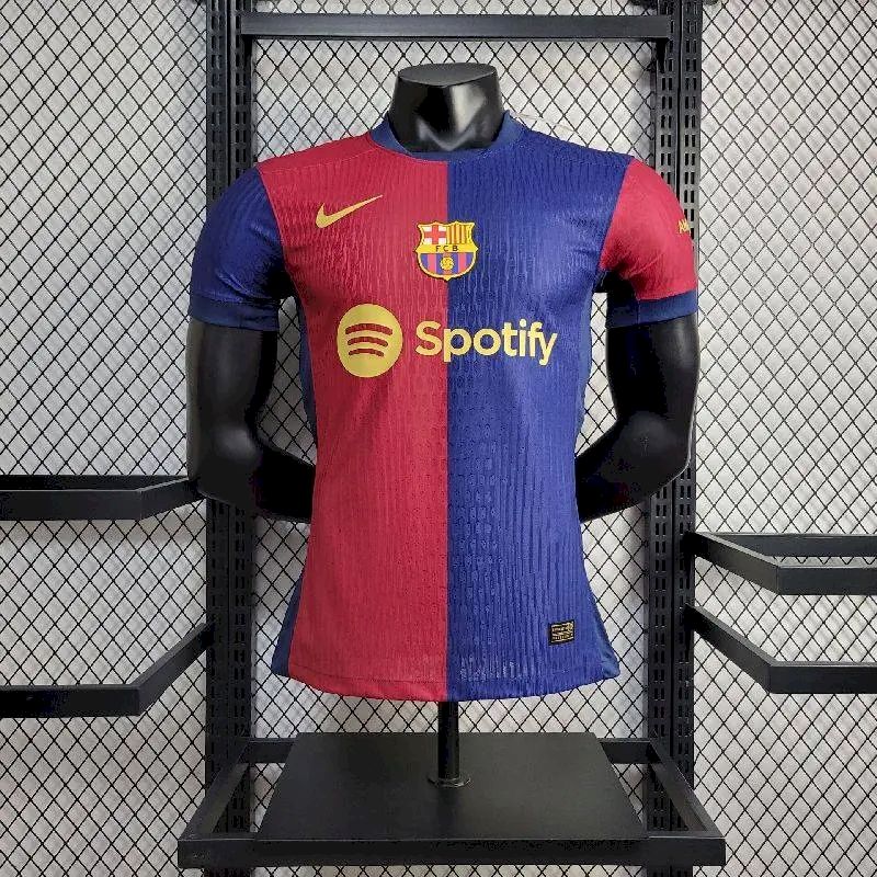 Mens Barcelona 2024/25 Home Jersey Player Version