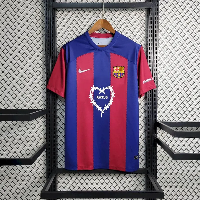 Mens Barcelona 2024/25 Karol G Co-Branded Edition Jersey