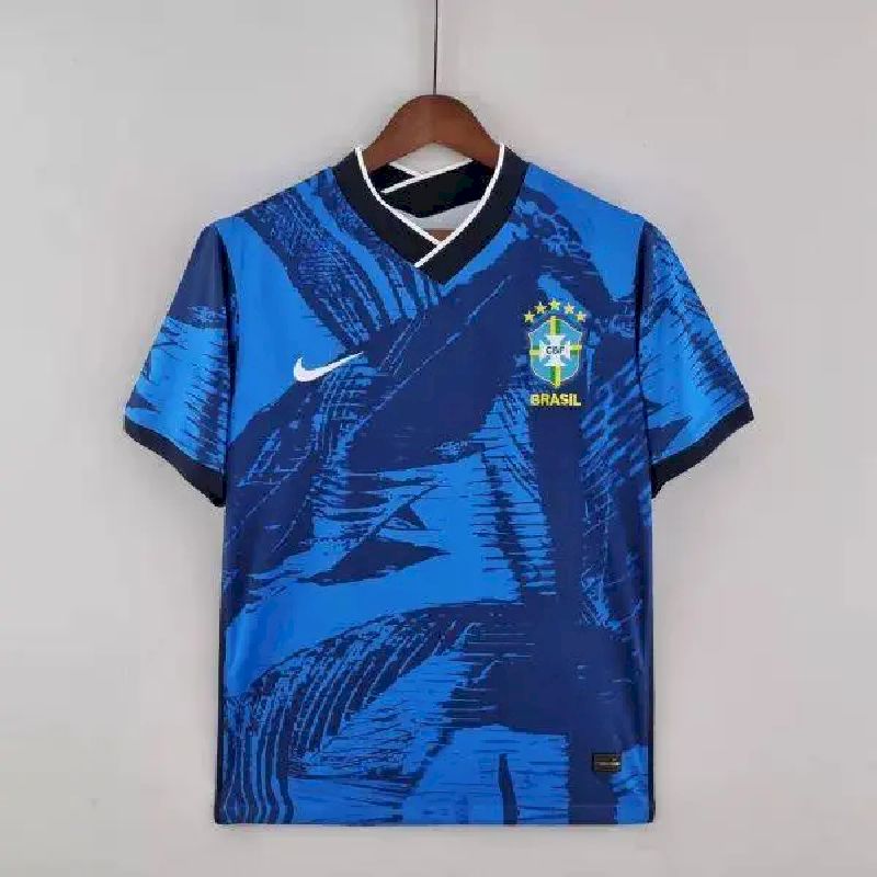 Mens Brazil 2022 Special Jersey - Blue