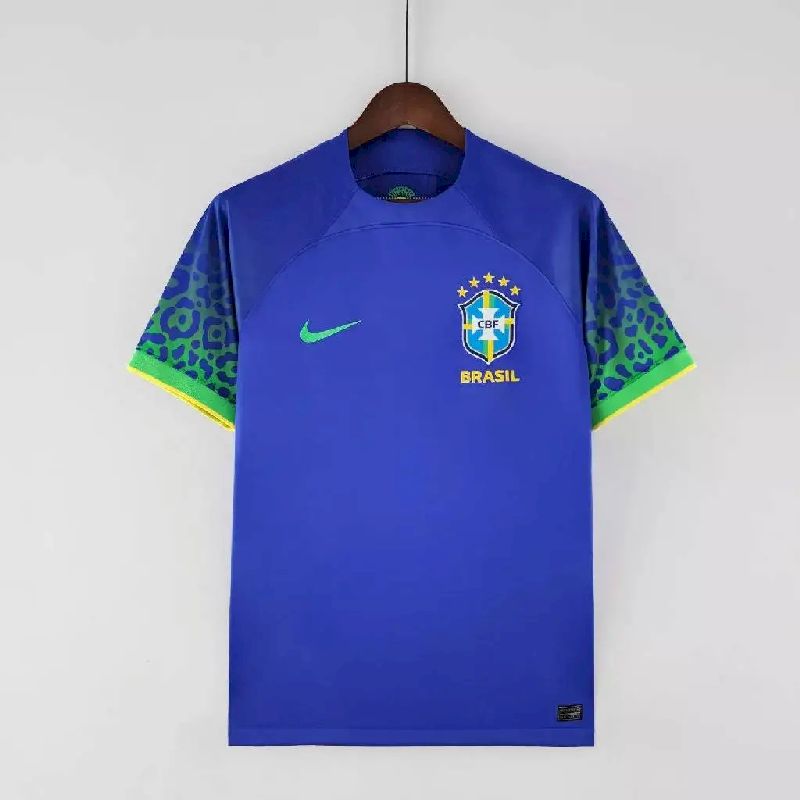 Mens Brazil 2022/23 World Cup Away Jersey