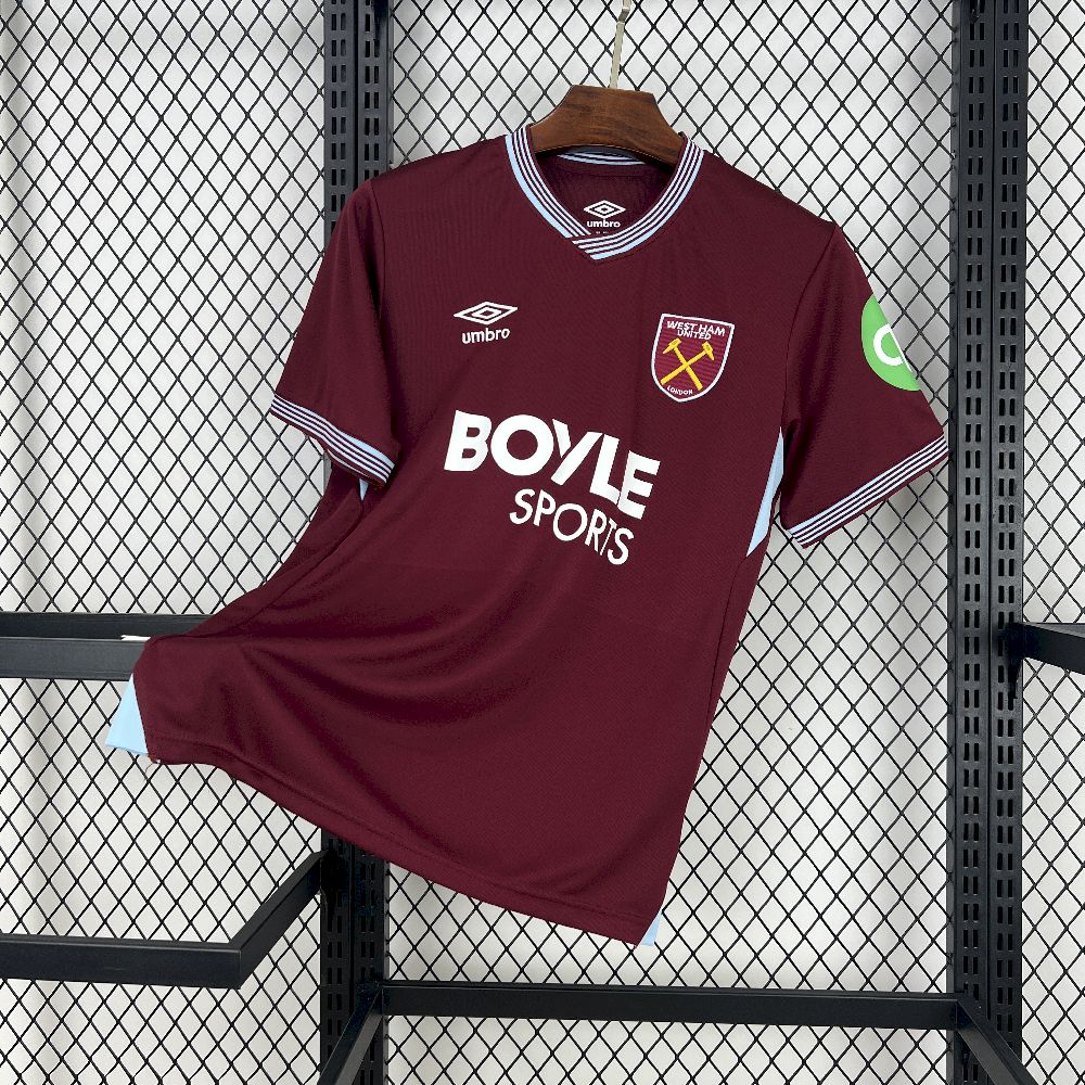 Mens West Ham United 2025/26 Home Jersey