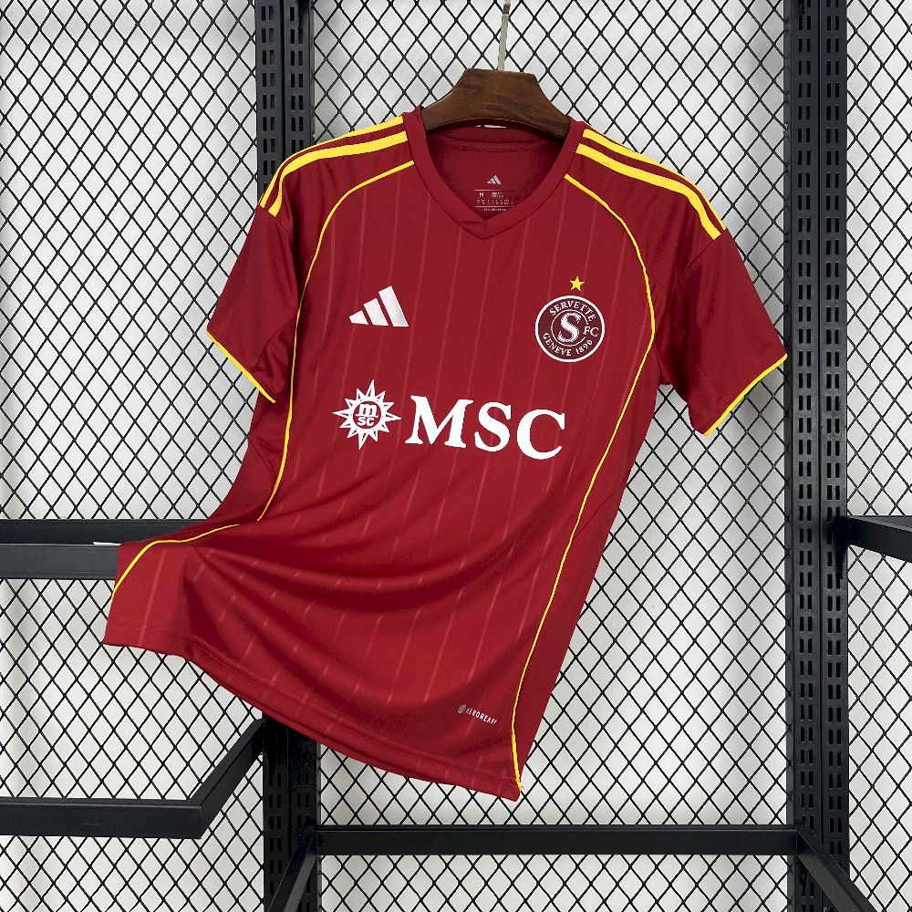 Mens Servette FC 2025/26 Home Jersey