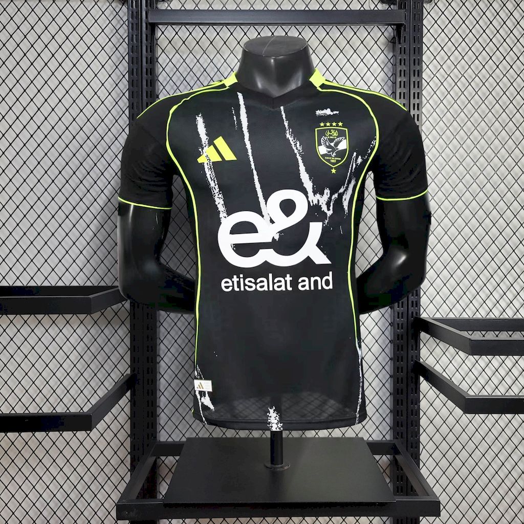 Mens El Ahly 2025/26 Away Jersey Player Version