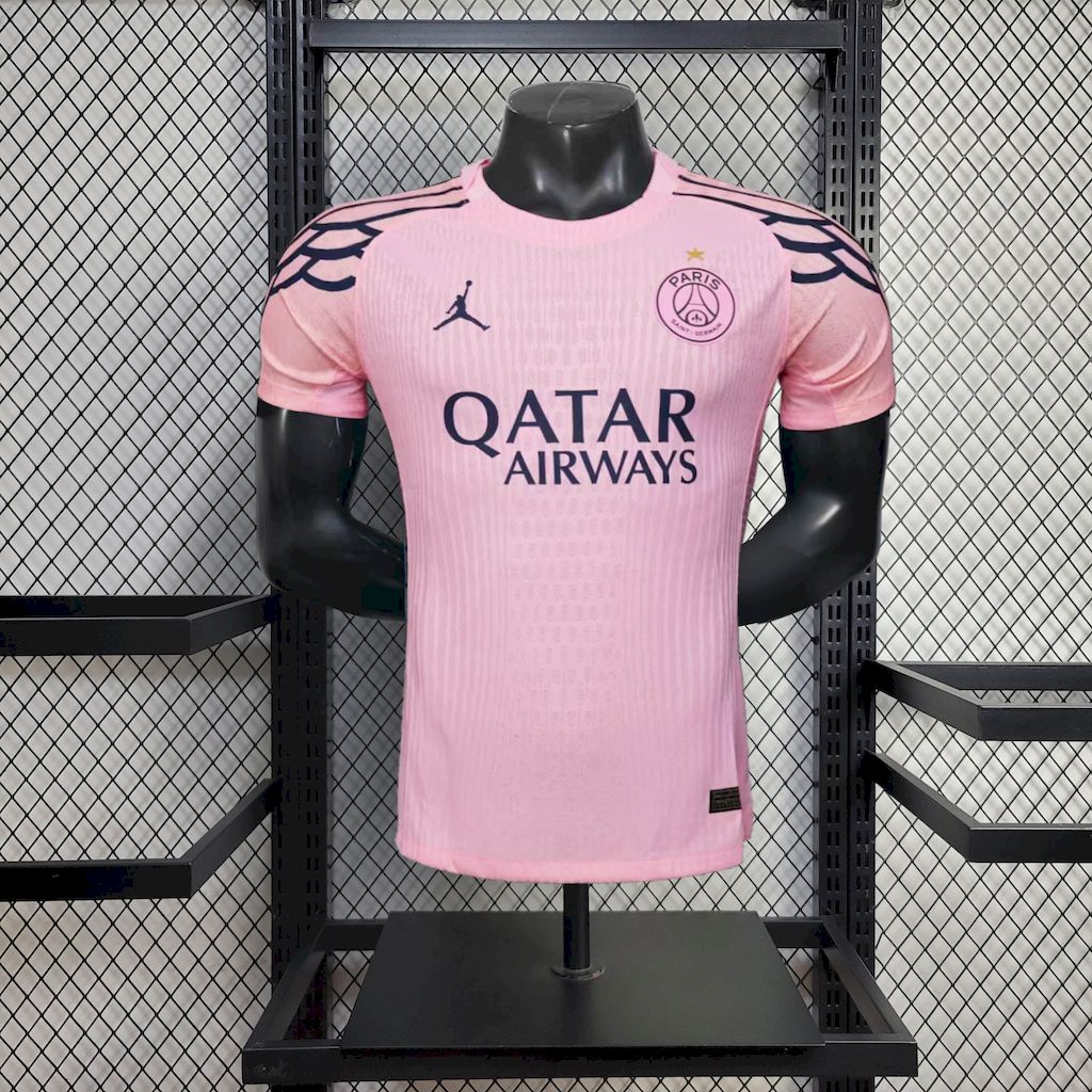 Mens Paris Saint-Germain 2025/26 Pink Special Edition Jersey Player Version