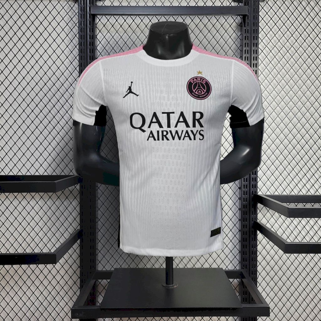 Mens Paris Saint-Germain 2025/26 White Special Edition Jersey Player Version