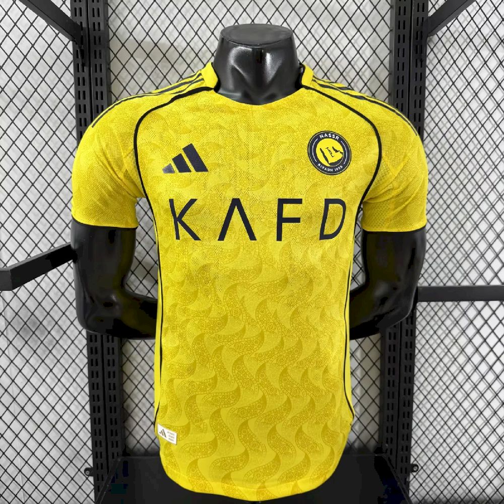 Mens Al-Nassr 2025/26 Home Jersey Player Version