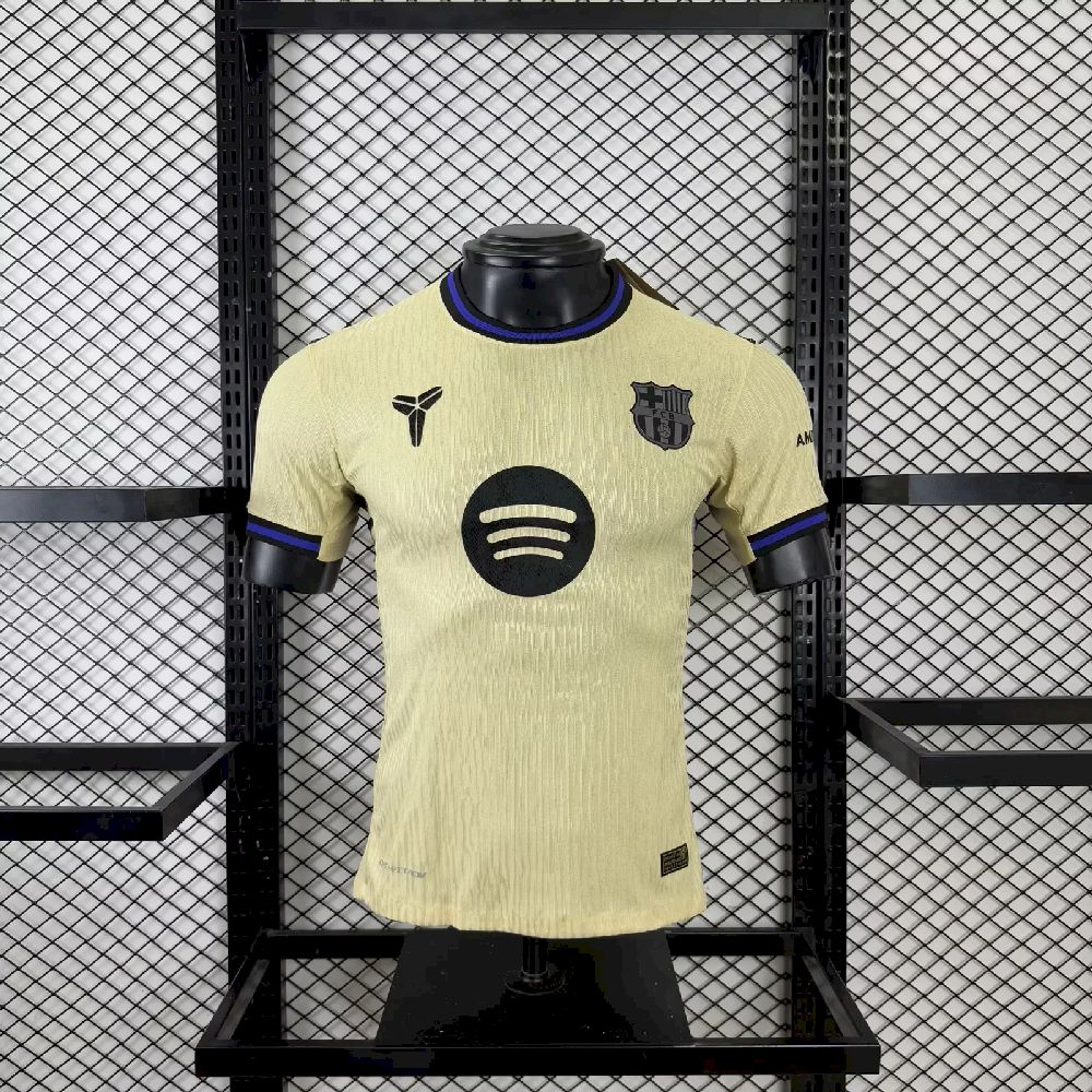 Mens Barcelona 2025/26 Away Authentic Jersey