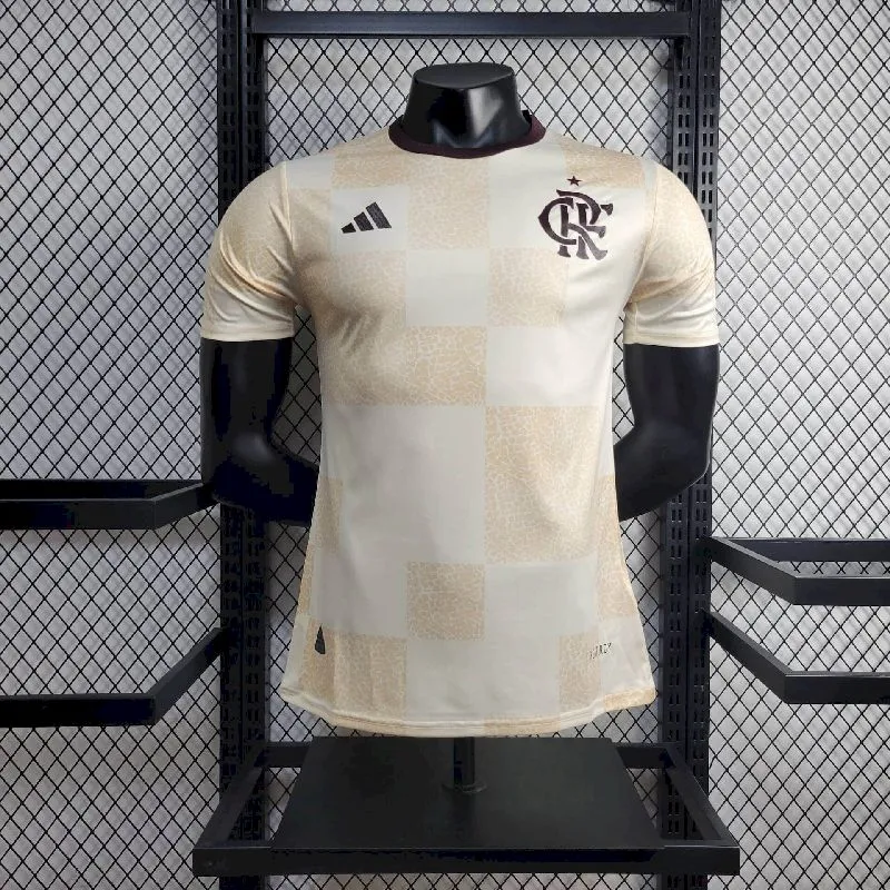 Mens Flamengo 2024/25 Pre-Match Jersey Player Version