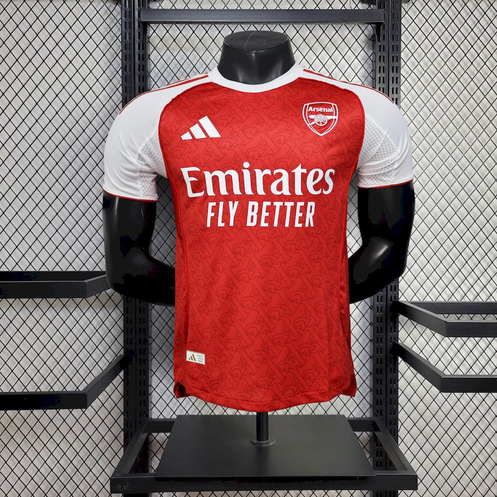 Mens Arsenal 2025/26 Home Authentic Jersey