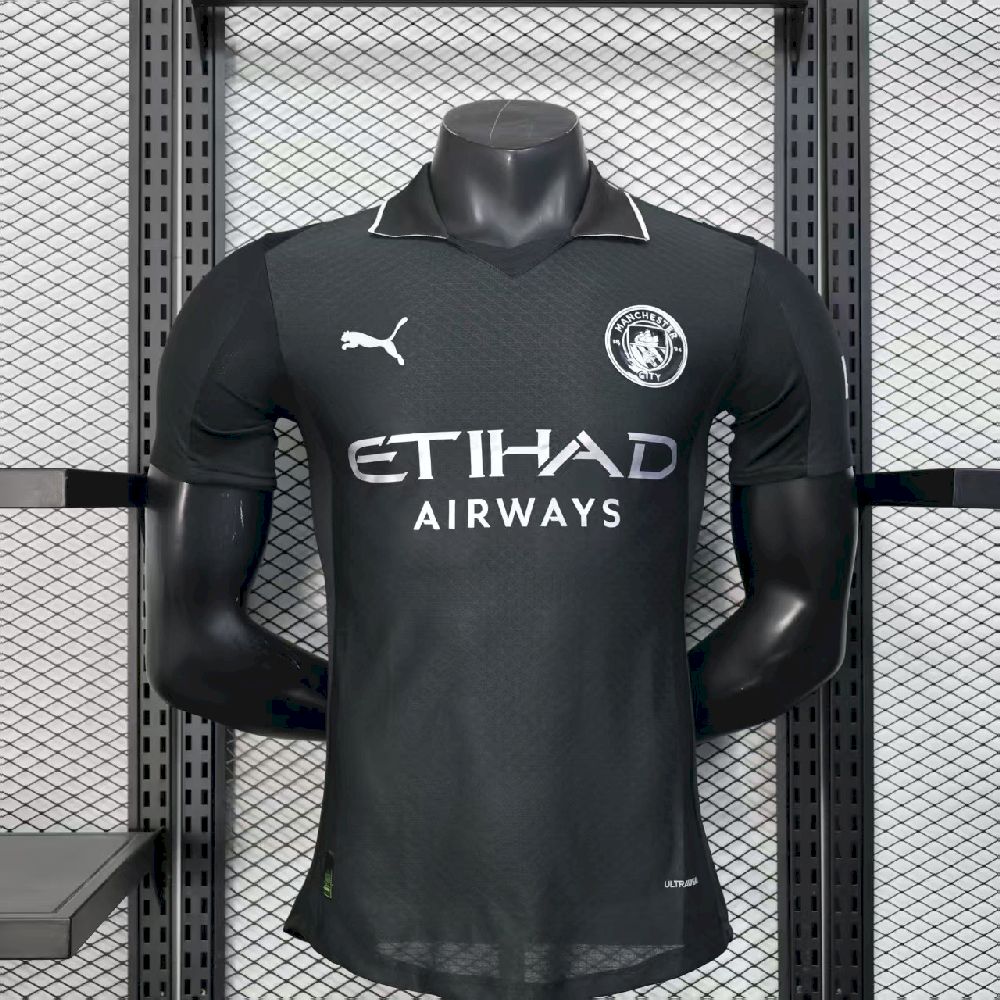 Mens Manchester City 2025/26 Away Authentic Jersey