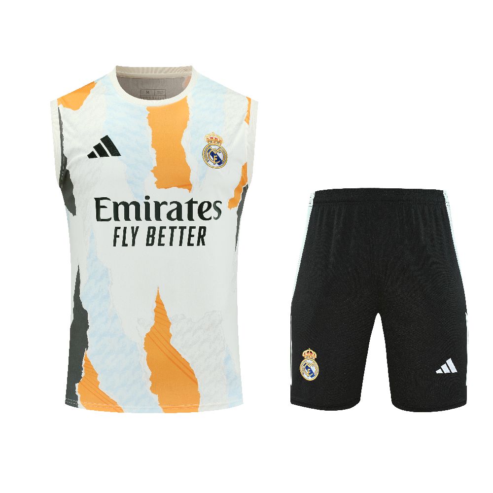 Unisex Real Madrid 2025/26 Tank Top+Short 418
