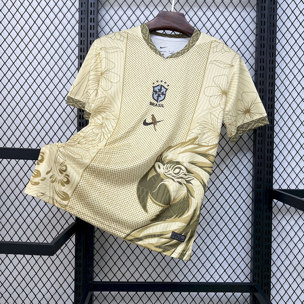 Mens Brazil 2025/26 Parrot Edition Jersey