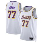 Luka Dončić  - Los Angeles Lakers Association Edition 2024 NBA Jersey - White - Unisex