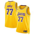 Luka Dončić – Los Angeles Lakers 2024-25 Icon Edition NBA Jersey – Gold – Unisex