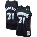 Regata Minnesota Timberwolves - Mitchell & Ness - Garnett NBA- Black