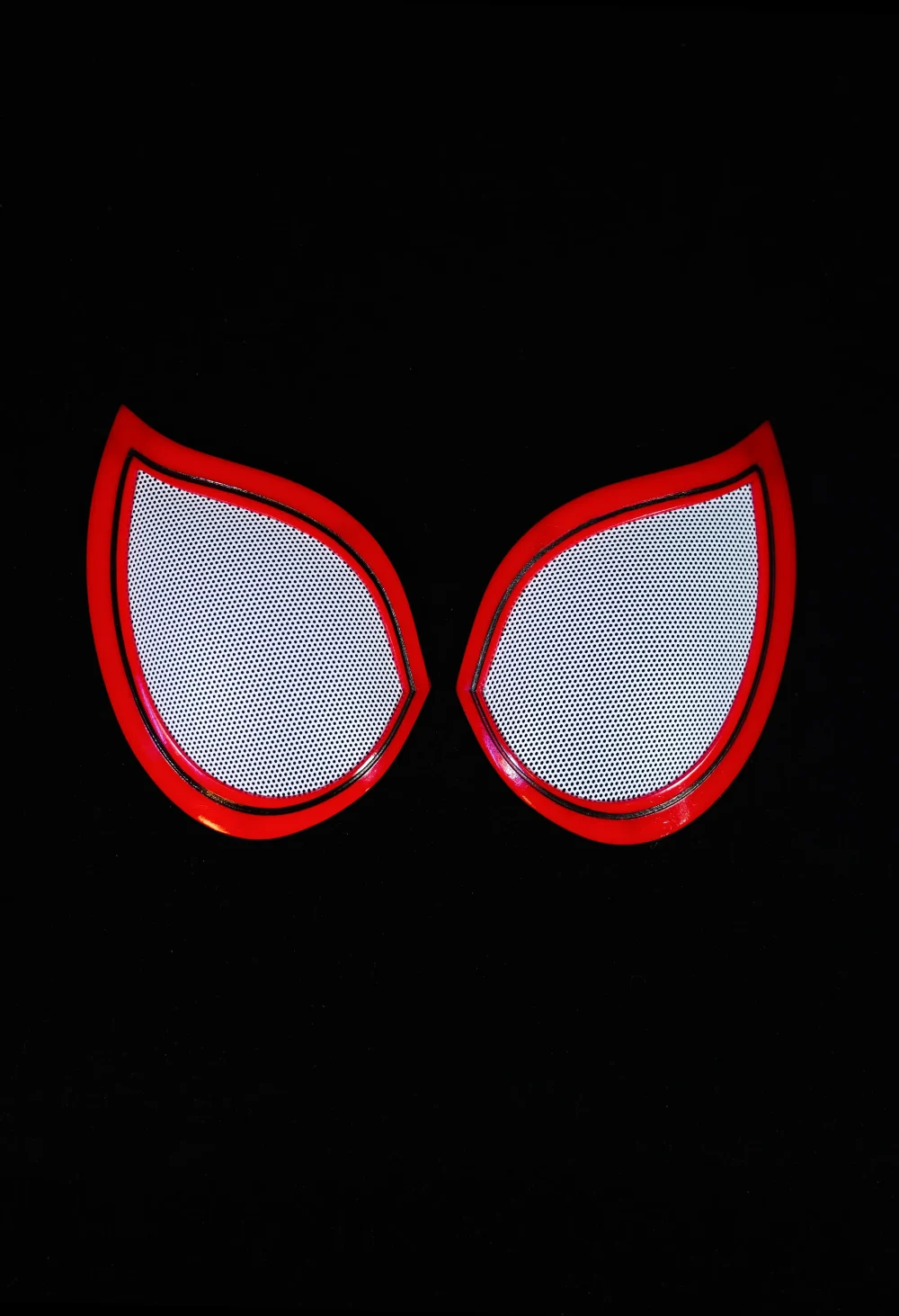 lack&Red Graffiti Style Mask - Image 2